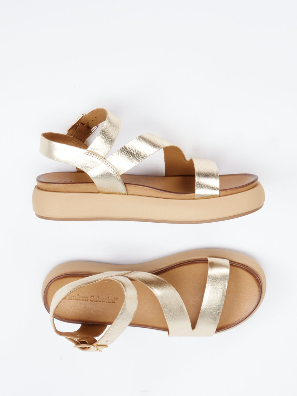 Keilsandalette gold 1253889000404