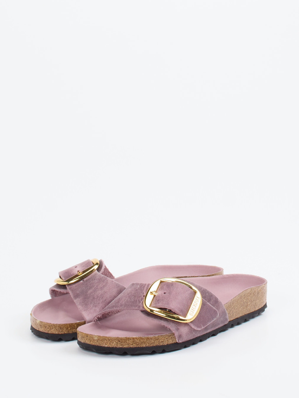 Pantolette Madrid Big Buckle blau 2110119000802