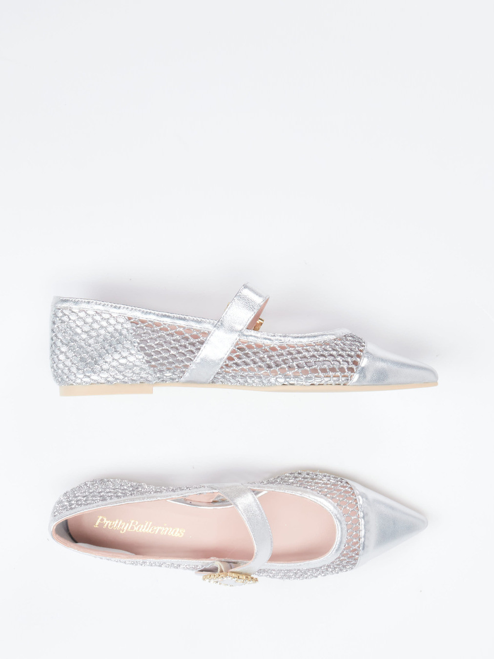 Ballerina Rhea silber 1411449003904