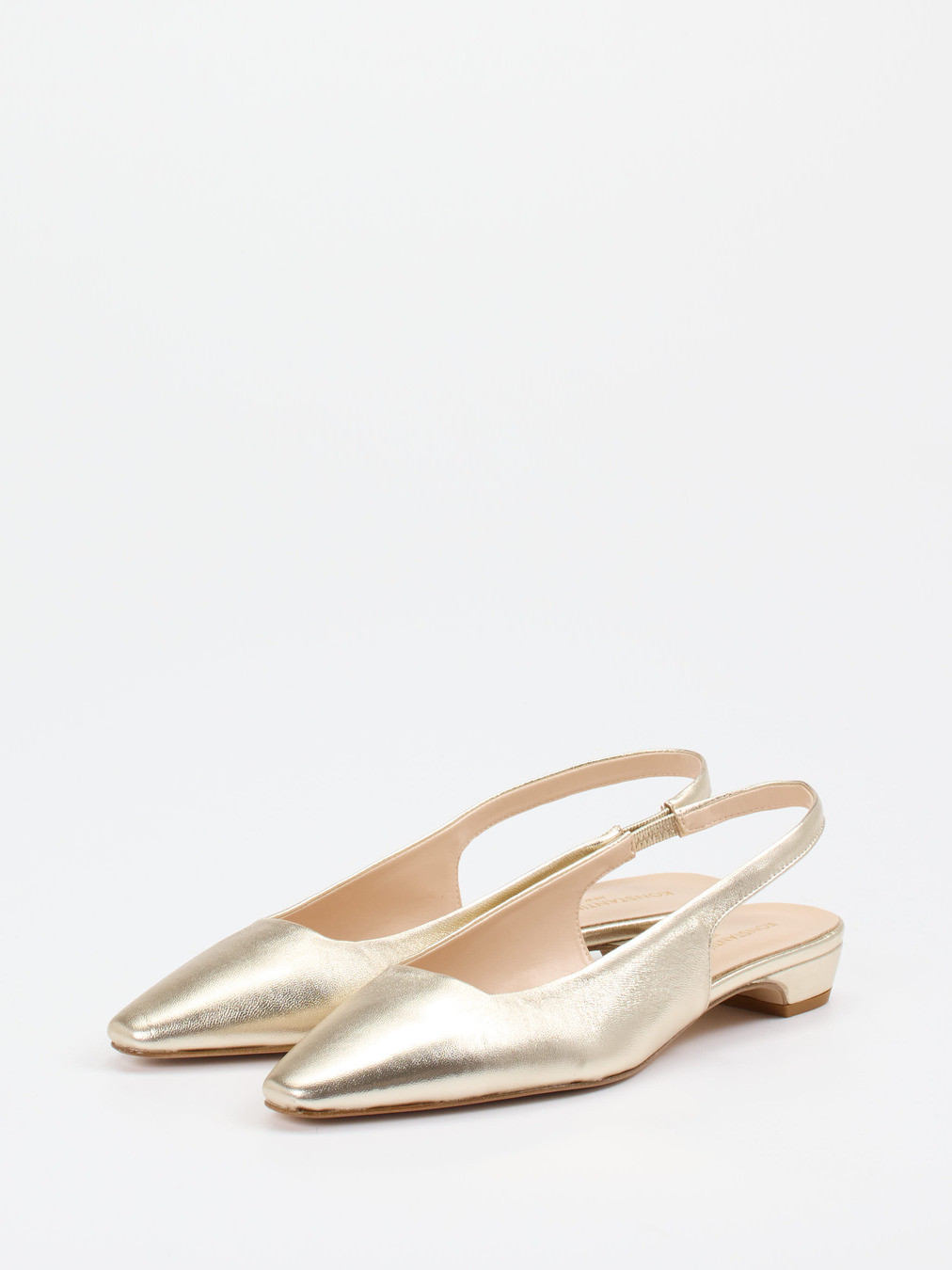 Slingpumps gold 1302889000502