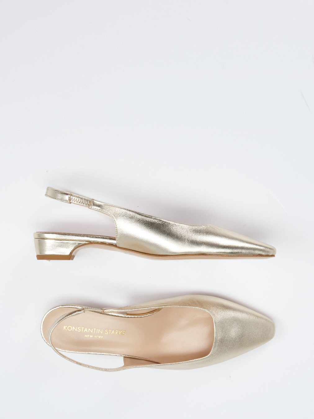 Slingpumps gold 1302889000504