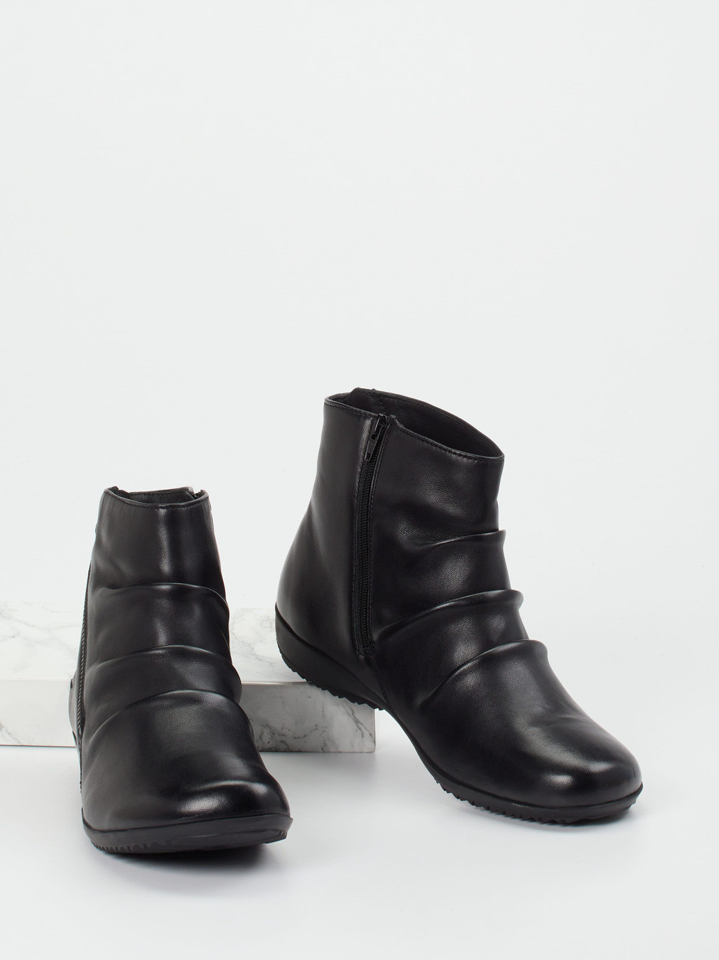 Stiefelette schwarz 1711009033104