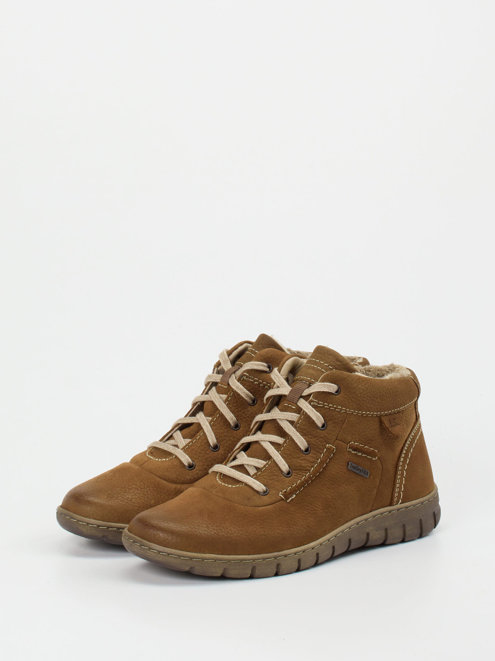 Schnürstiefelette braun 1703229000702