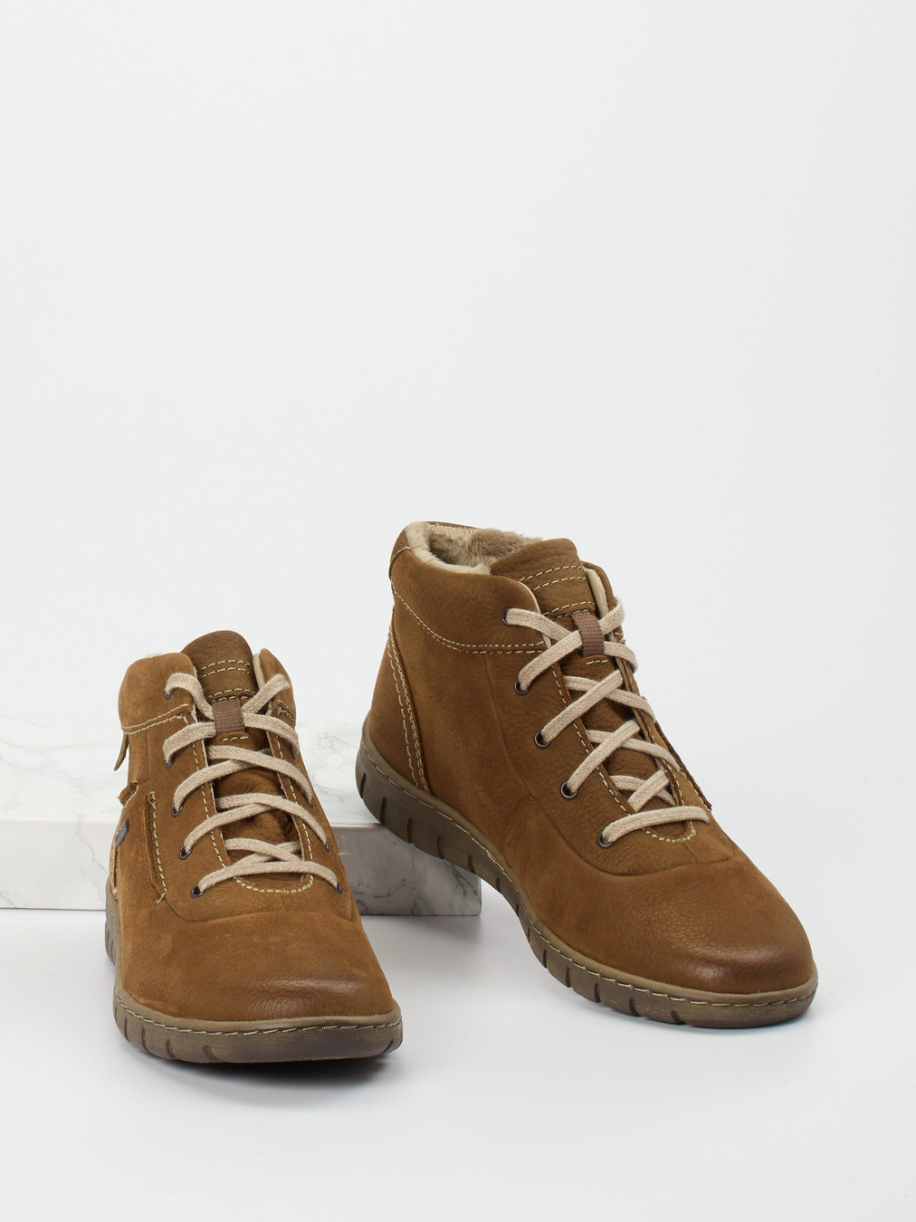 Schnürstiefelette braun 1703229000704