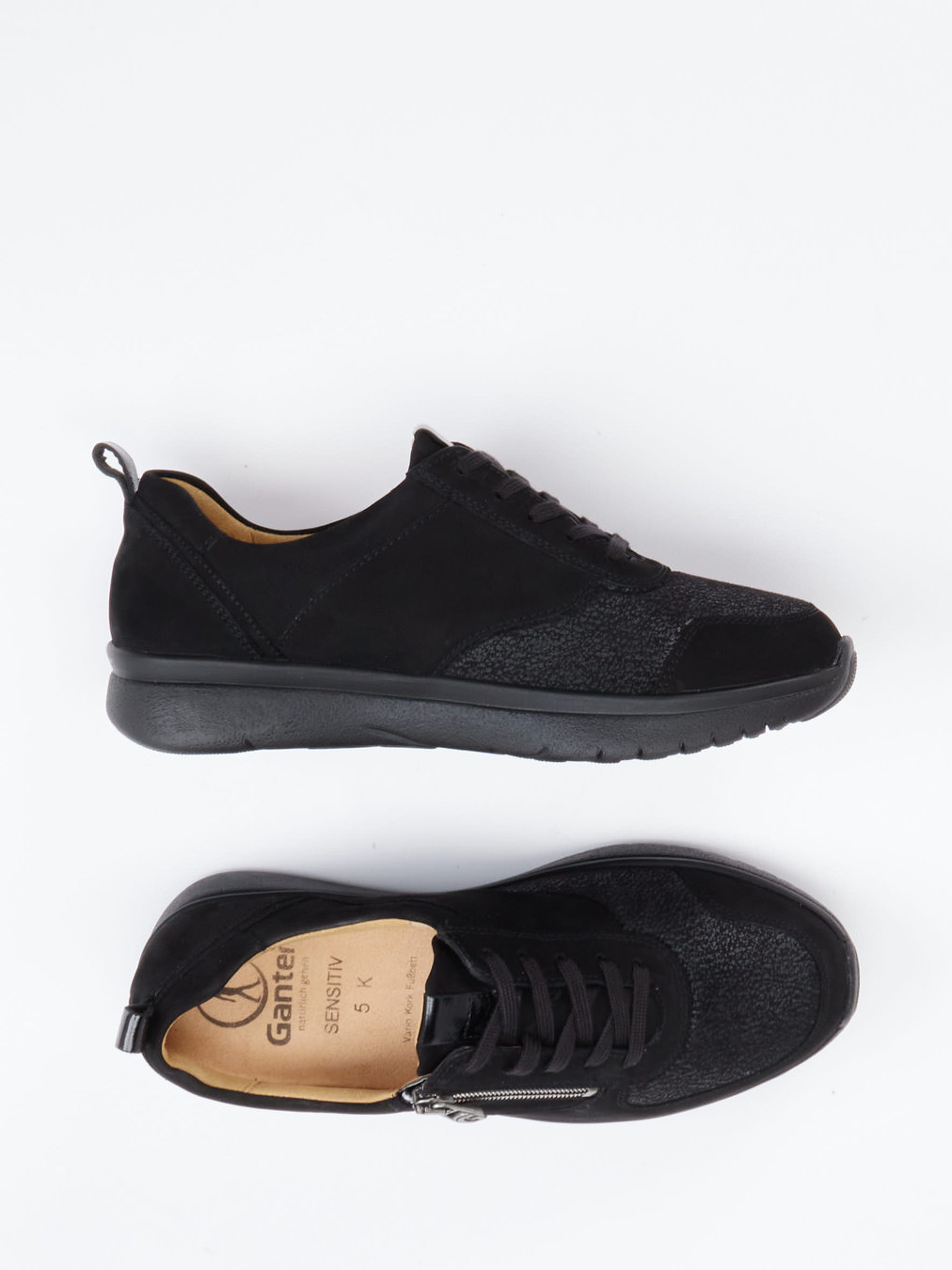 Sneaker für Diabetiker schwarz 2691009003404