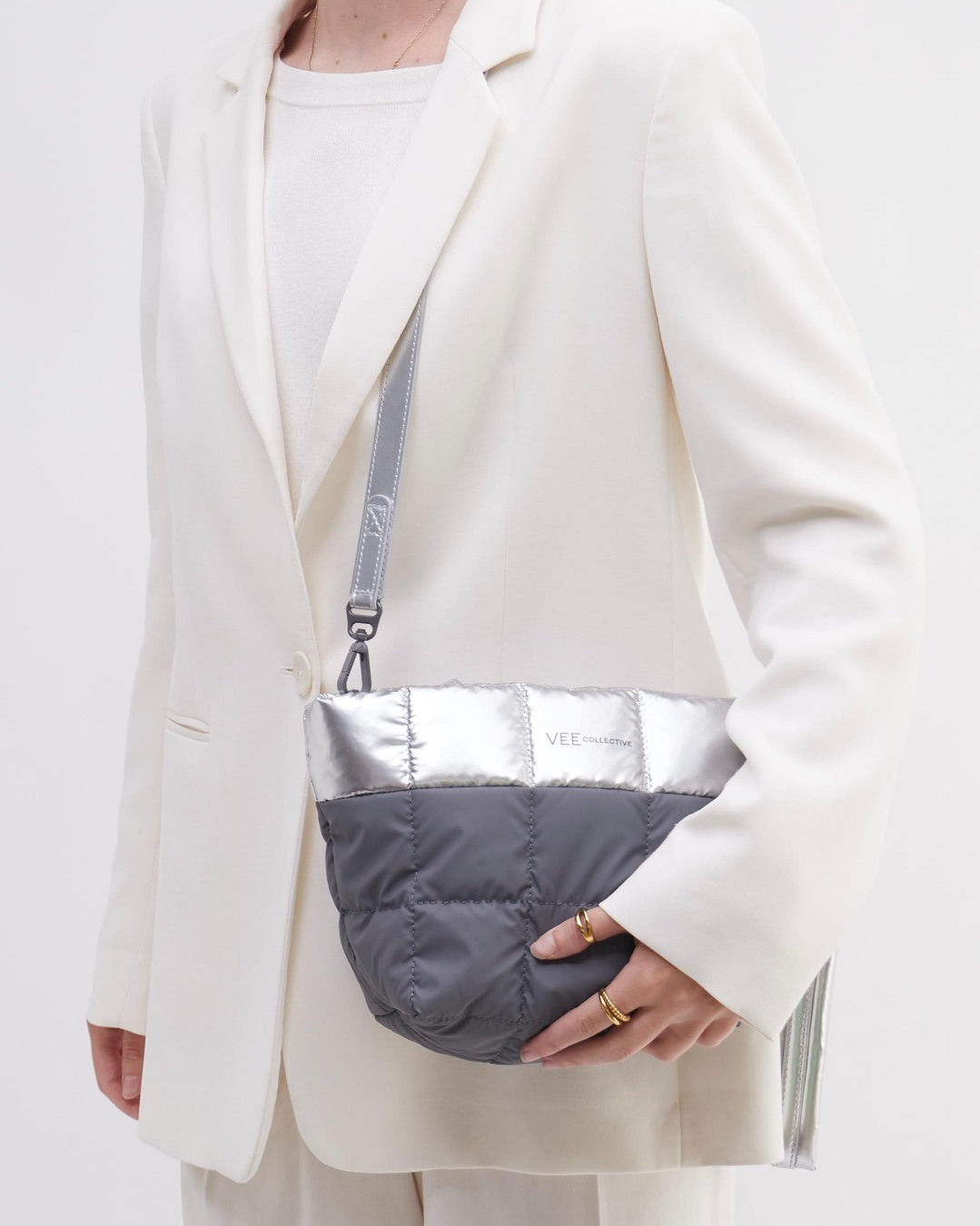 Clutche & Abendtasche grau 9305444000106