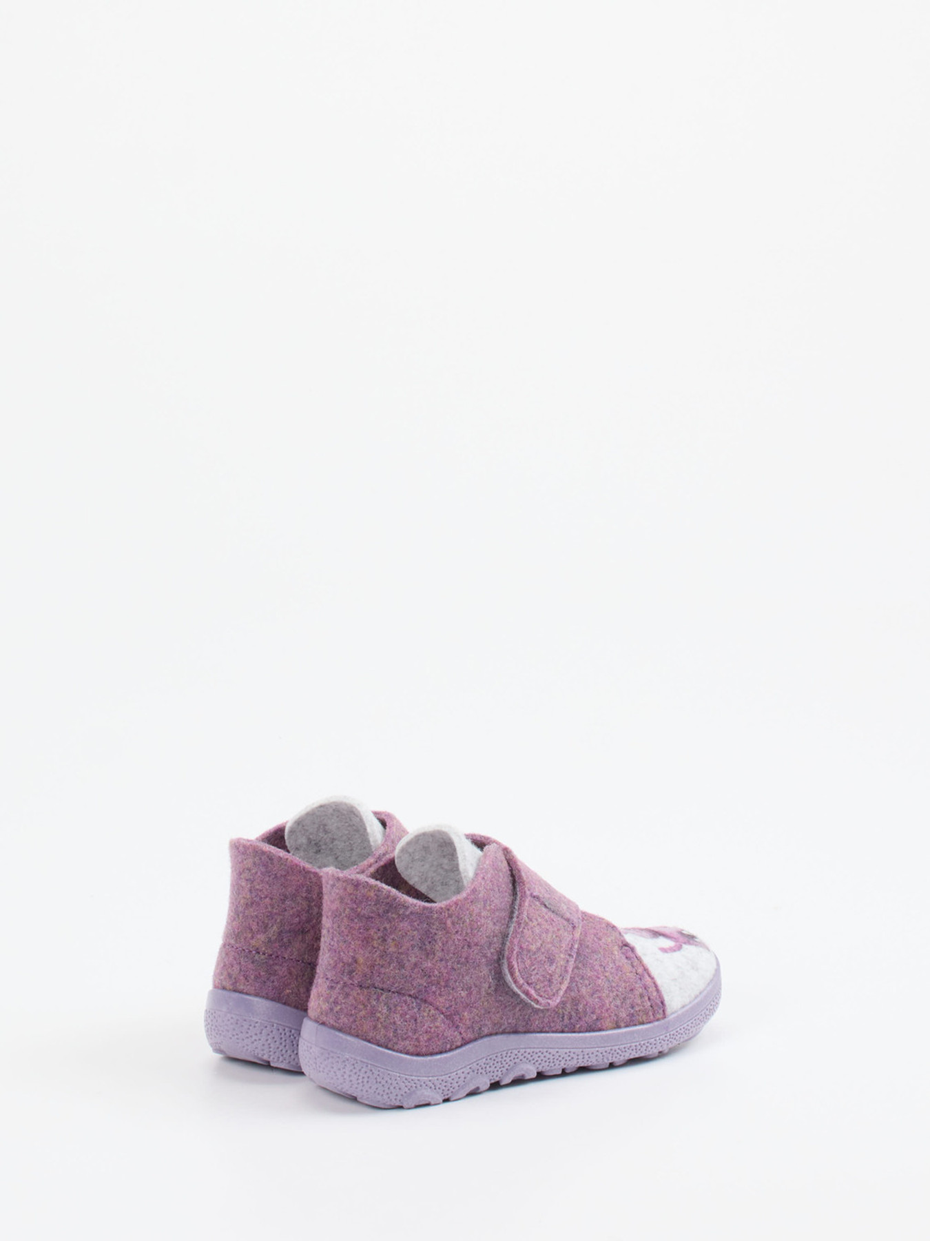 Hausschuh Klett hoch Wa-Fu blau 7672119000103