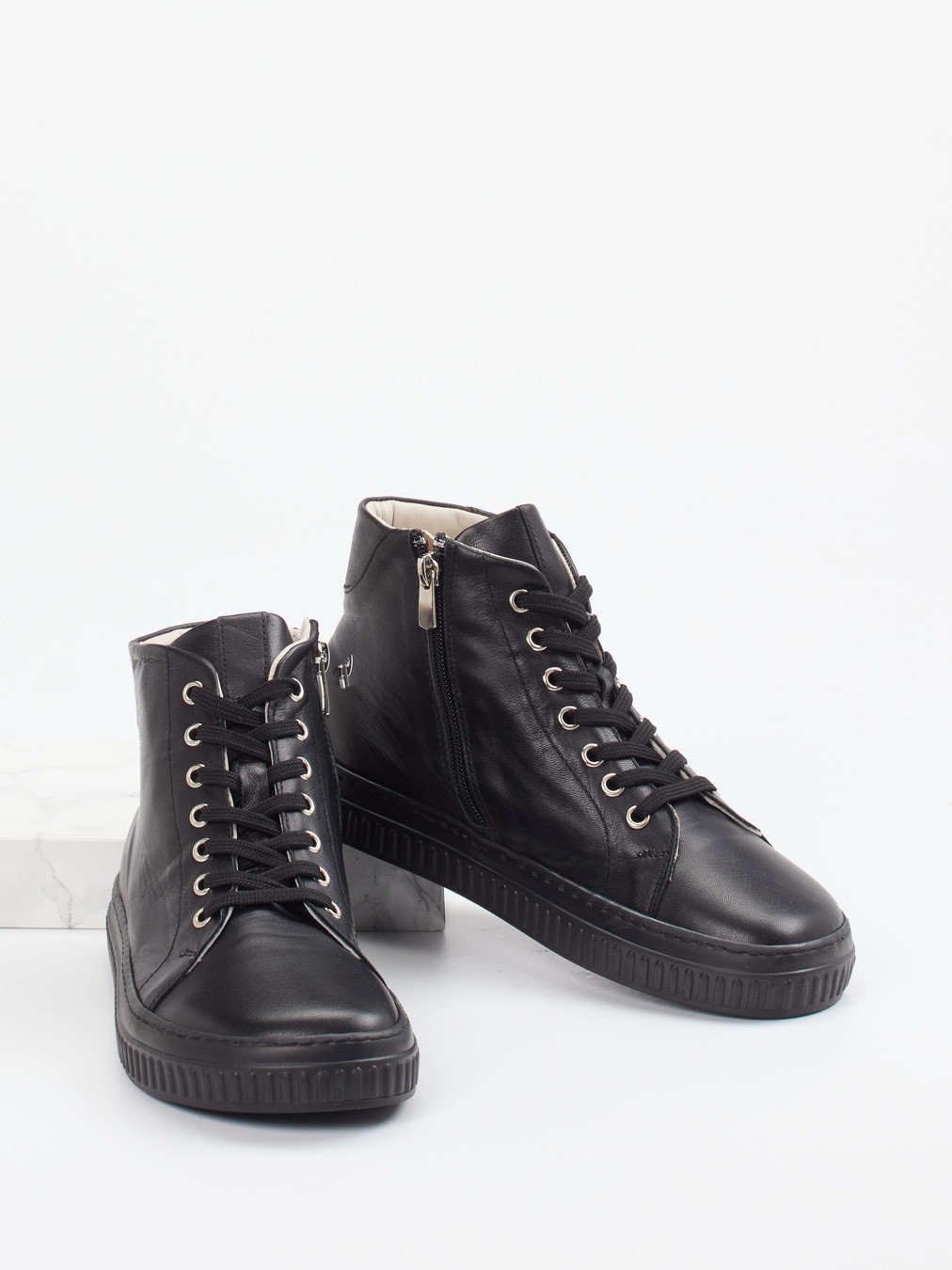 Schnürstiefelette schwarz 2751009039504