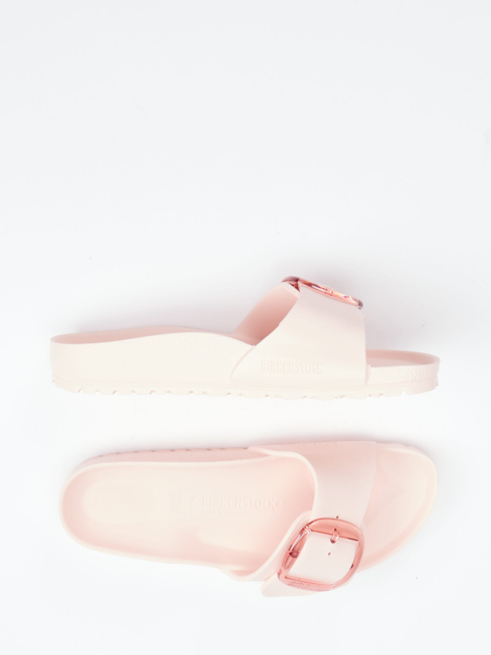 Badepantolette Madrid Big Buckle rosa 7121599002604