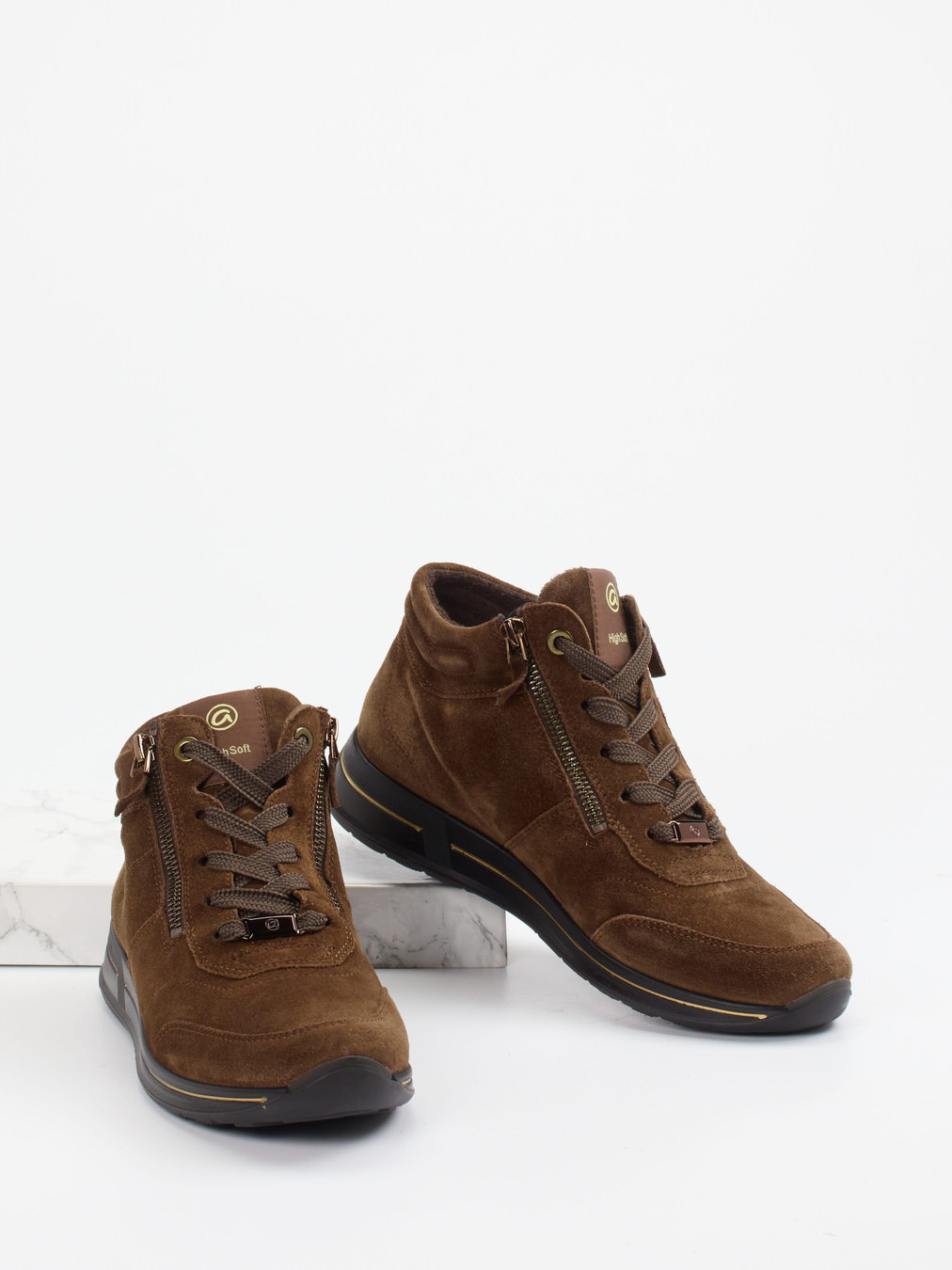 Schnürstiefelette braun 2751219002404