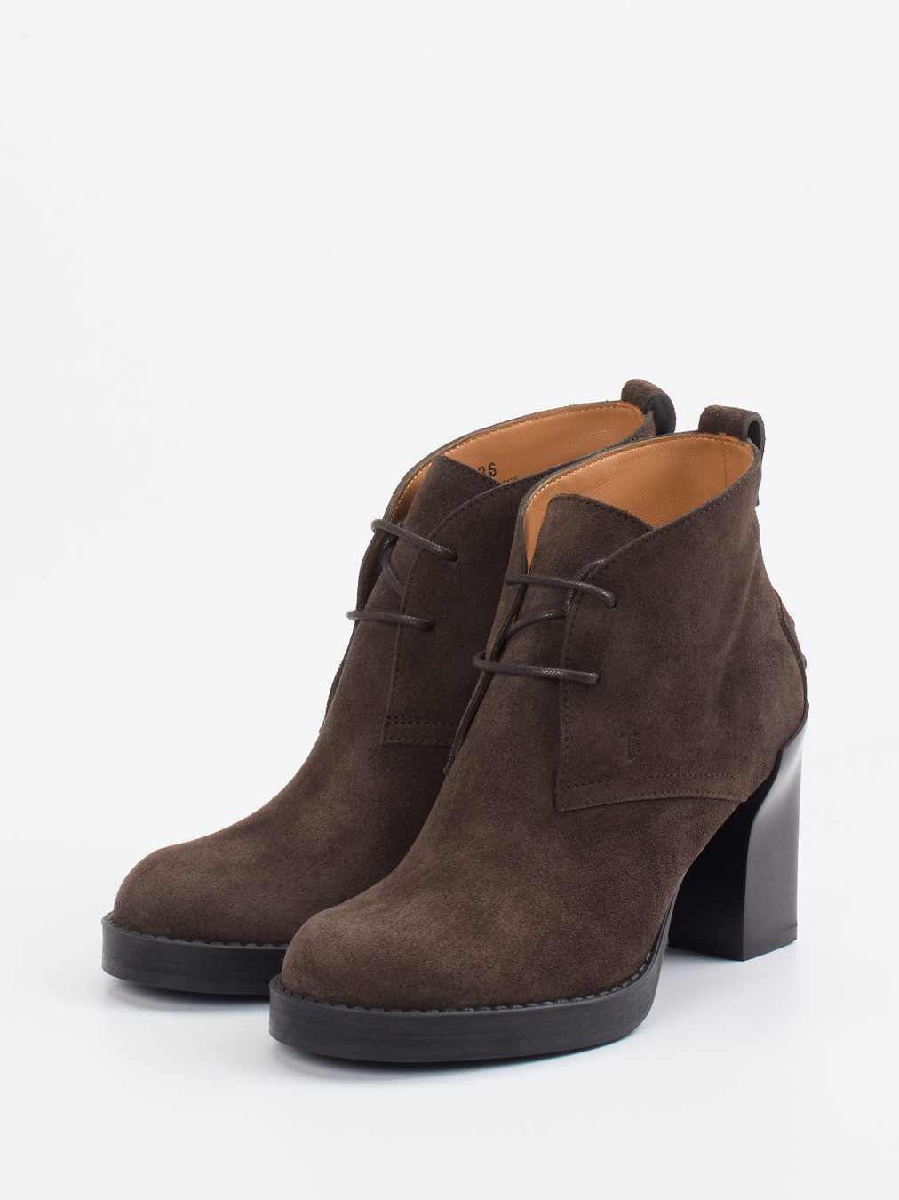 Schnürstiefelette braun 1709209000902