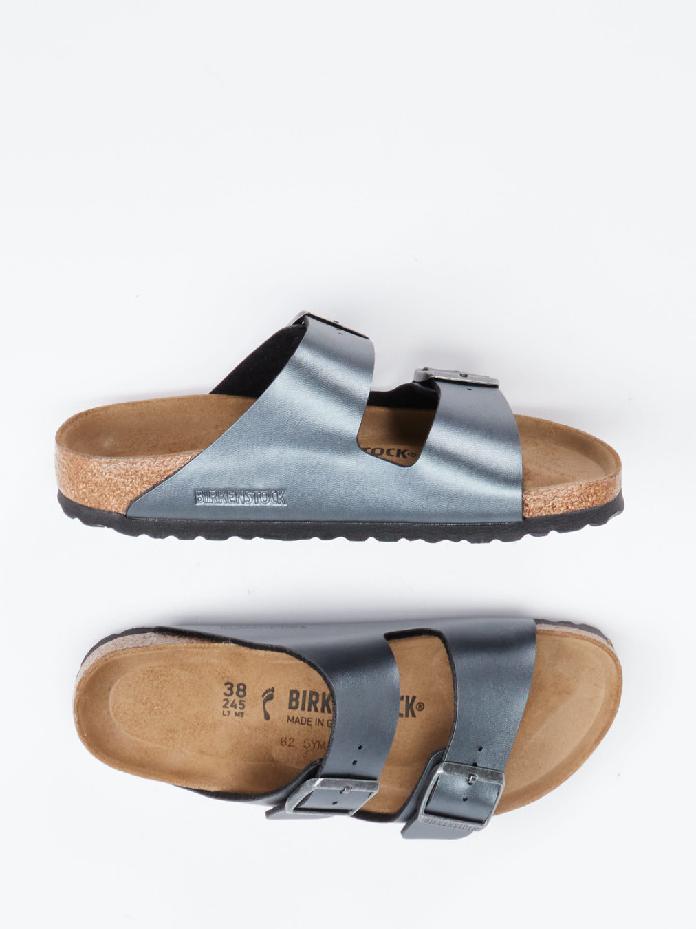 Pantolette Arizona silber 2110449001004