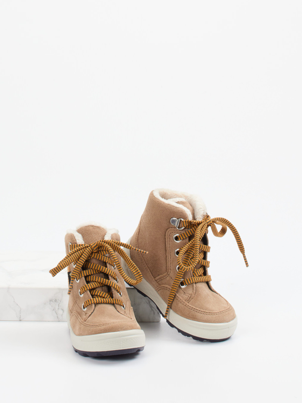 Lauflern-Schnürboot gefüttert braun 6805289002104