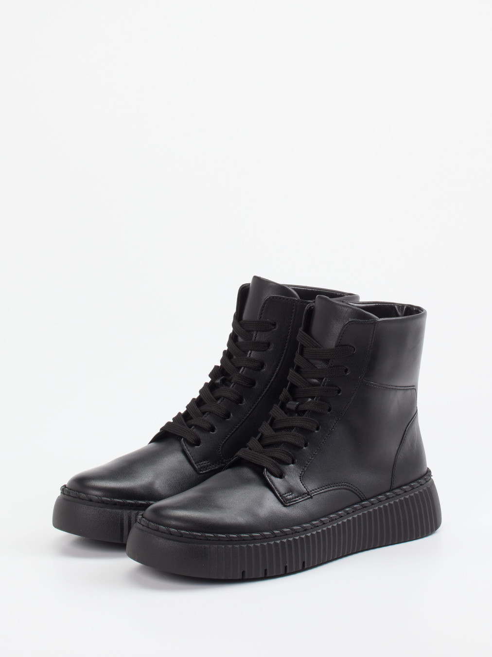 Schnürstiefelette schwarz 1725009010402