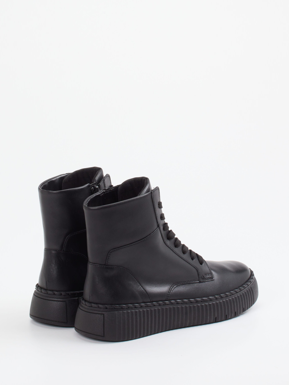 Schnürstiefelette schwarz 1725009010403