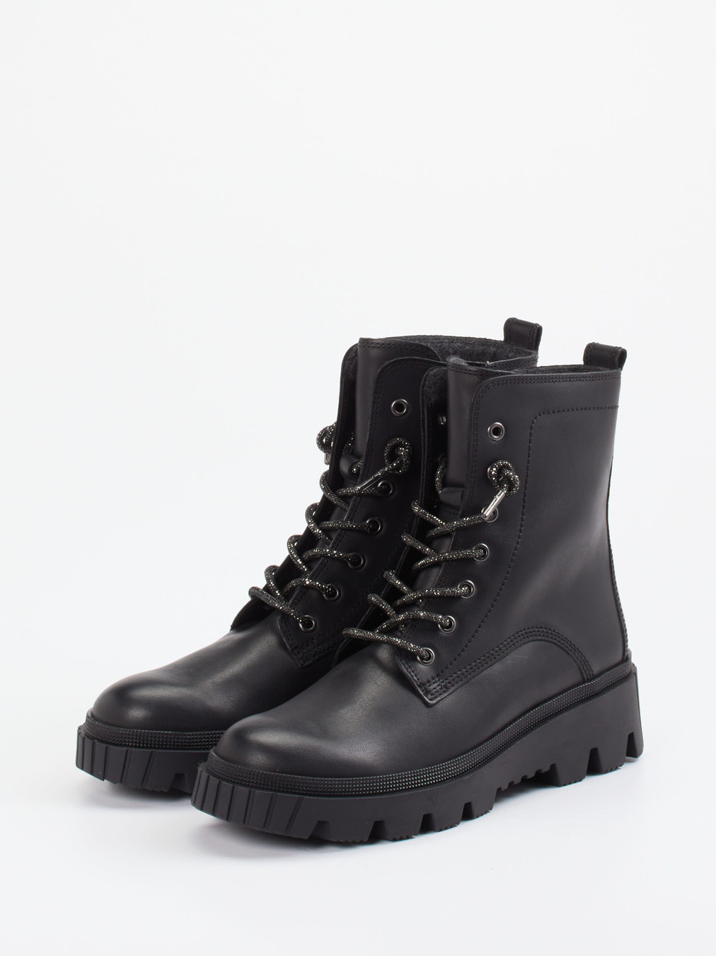 Schnürstiefelette schwarz 1715009020902