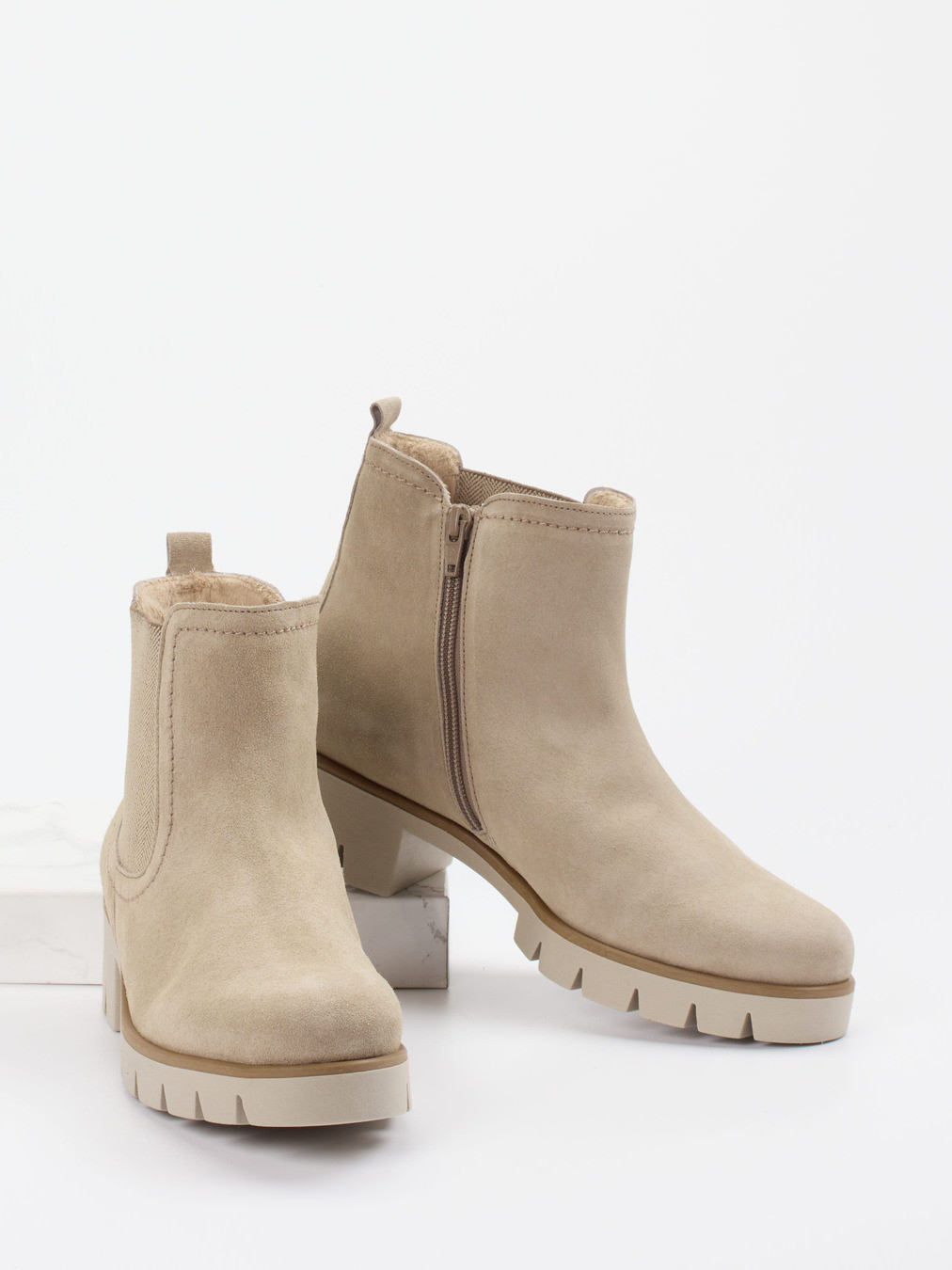 Stiefelette beige 1715349000304