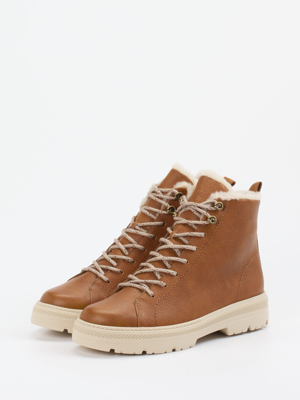 Schnürstiefelette braun 1803289002302