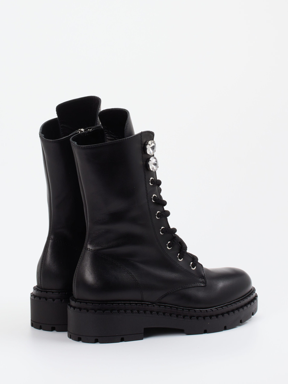 Schnürstiefelette schwarz 1725009010703