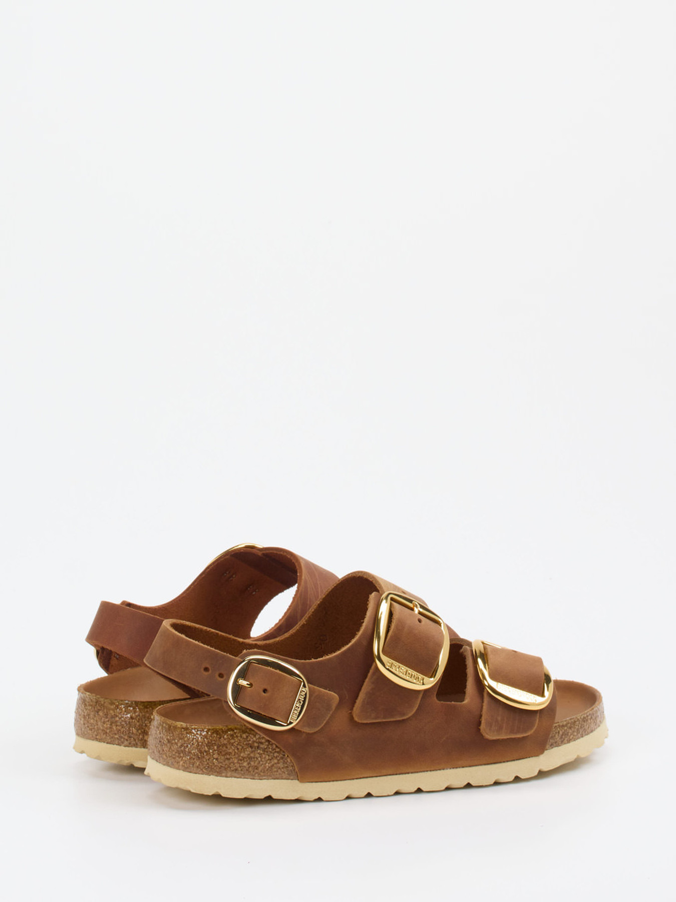 Sandale Milano Big Buckle braun 2210289000303