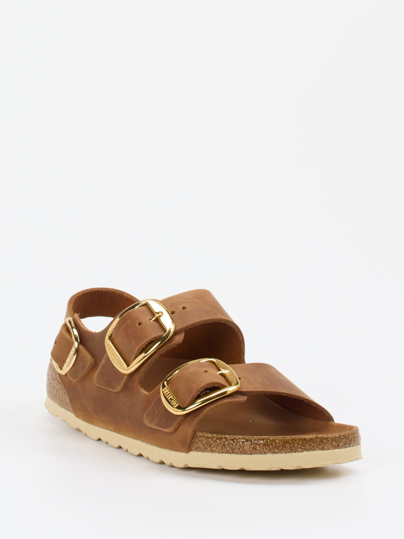 Sandale Milano Big Buckle braun 2210289000306