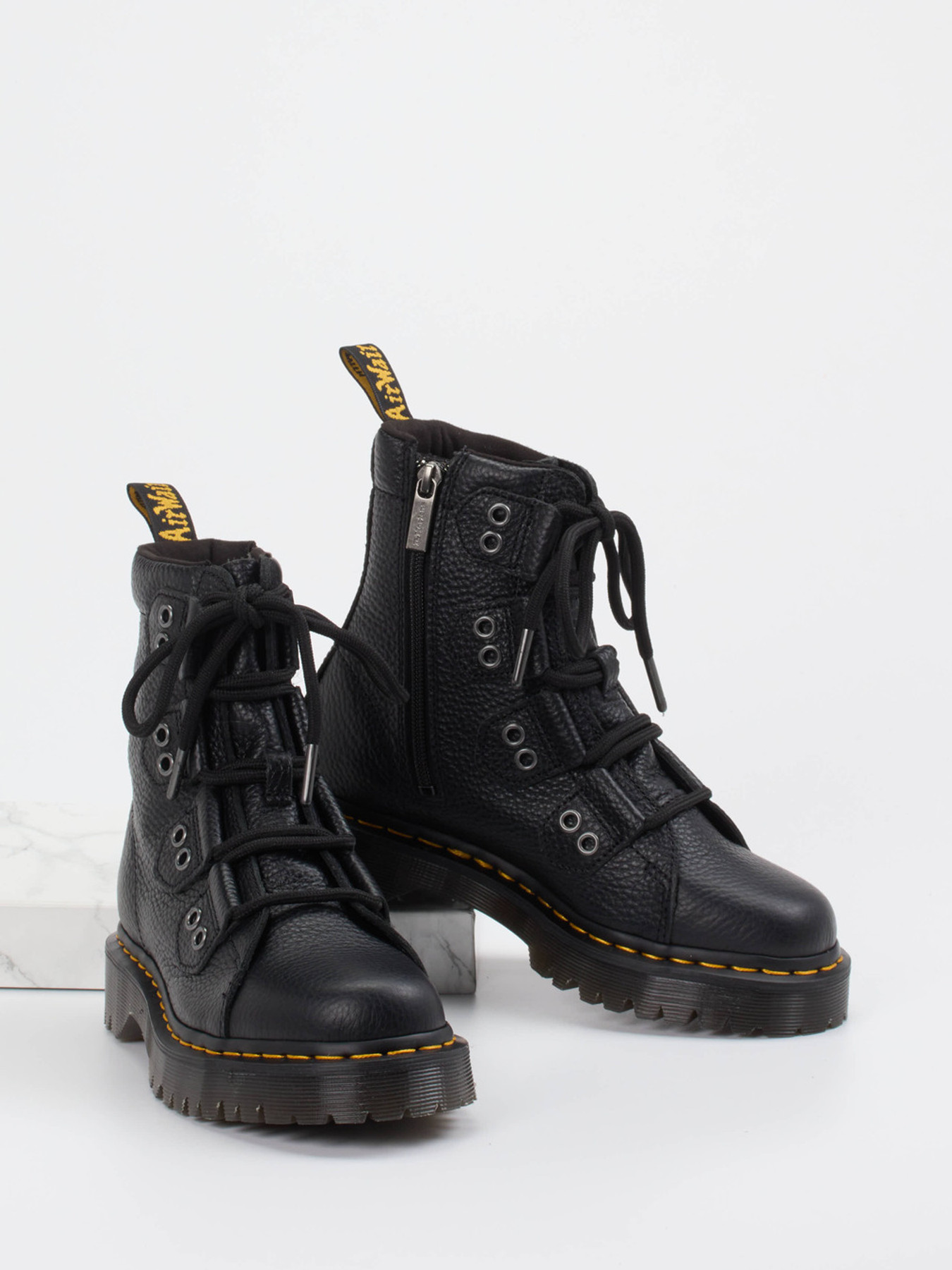 Schnürstiefelette schwarz 1723009018604