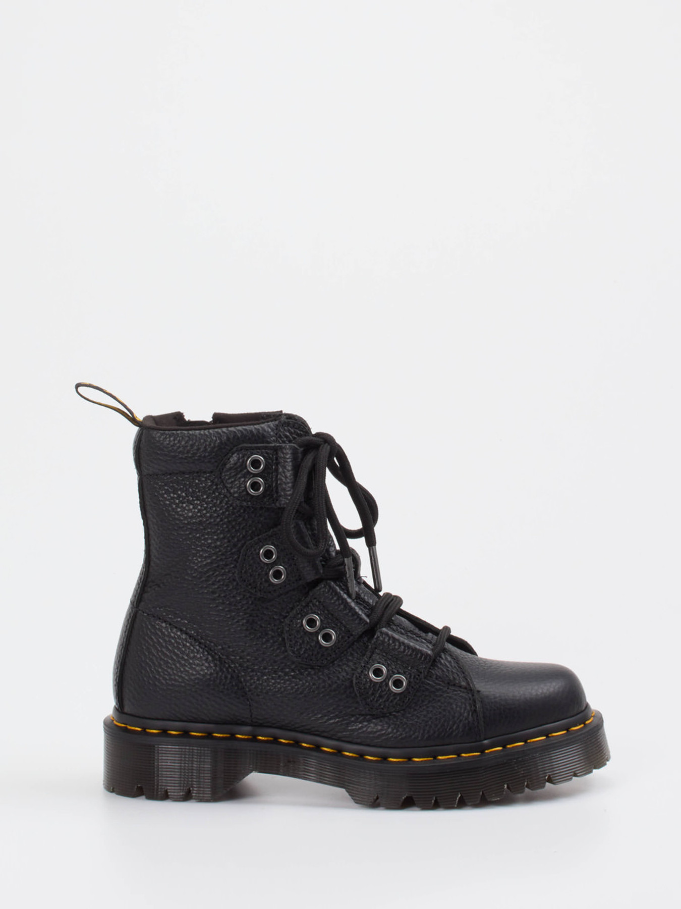 Schnürstiefelette schwarz 1723009018601