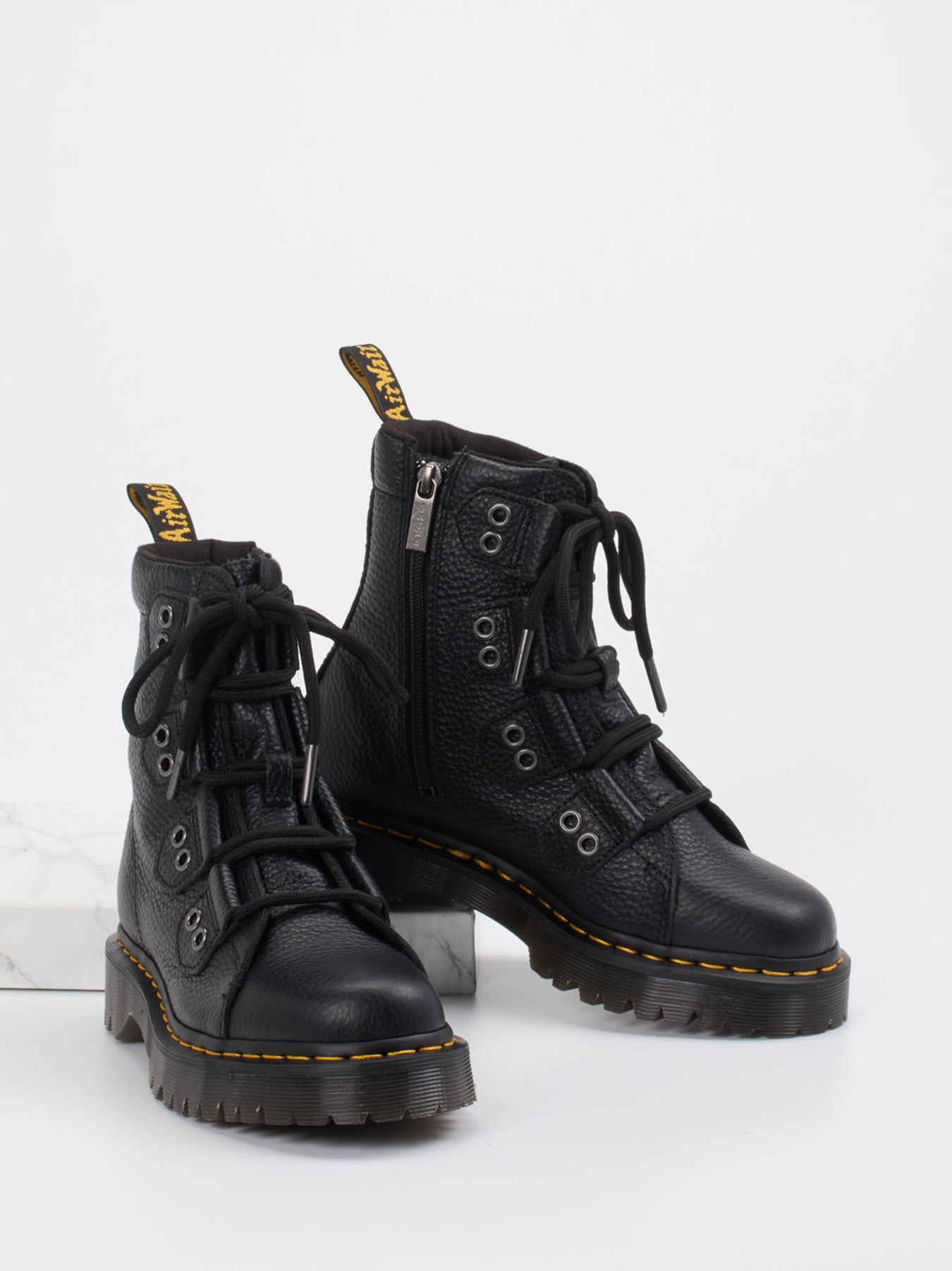 Schnürstiefelette schwarz 1723009018604