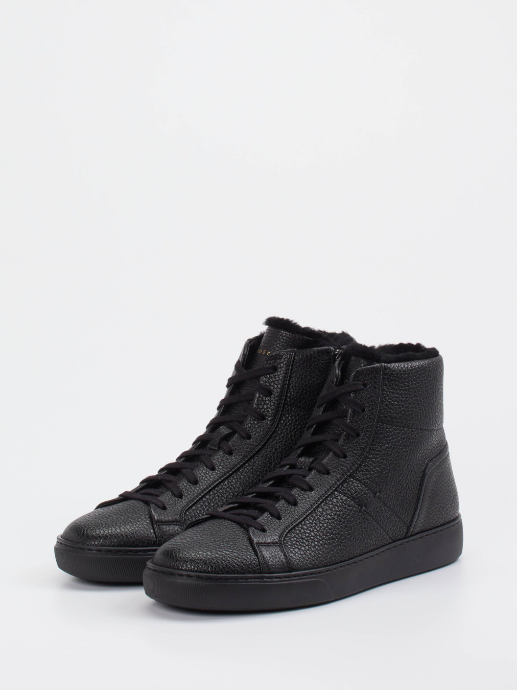 Fell-Wintersneaker Boris schwarz 4861009055702