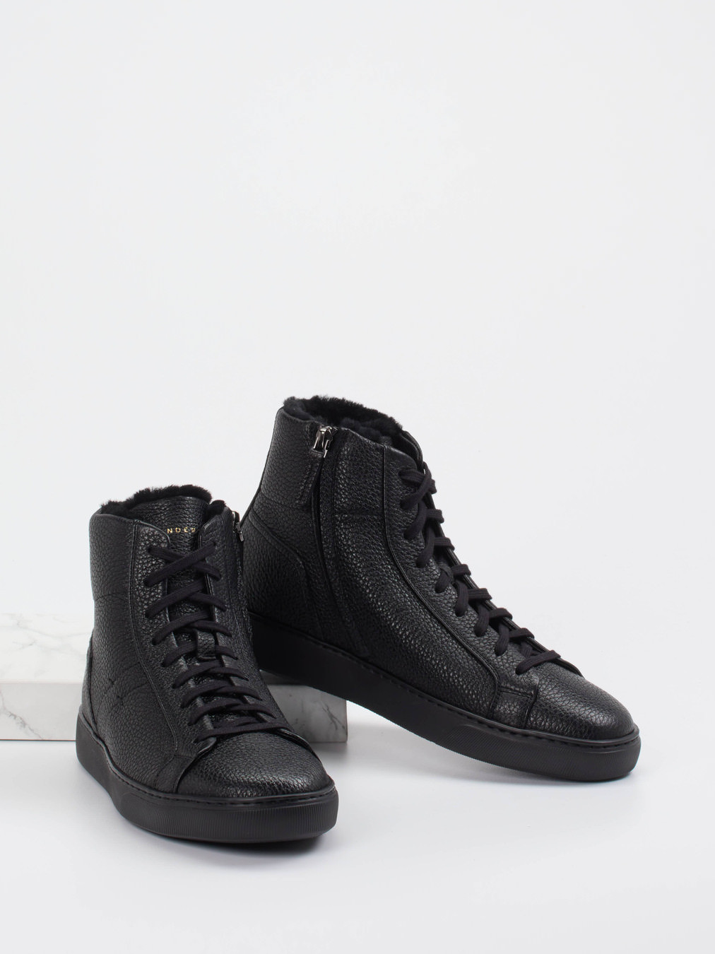 Fell-Wintersneaker Boris schwarz 4861009055704
