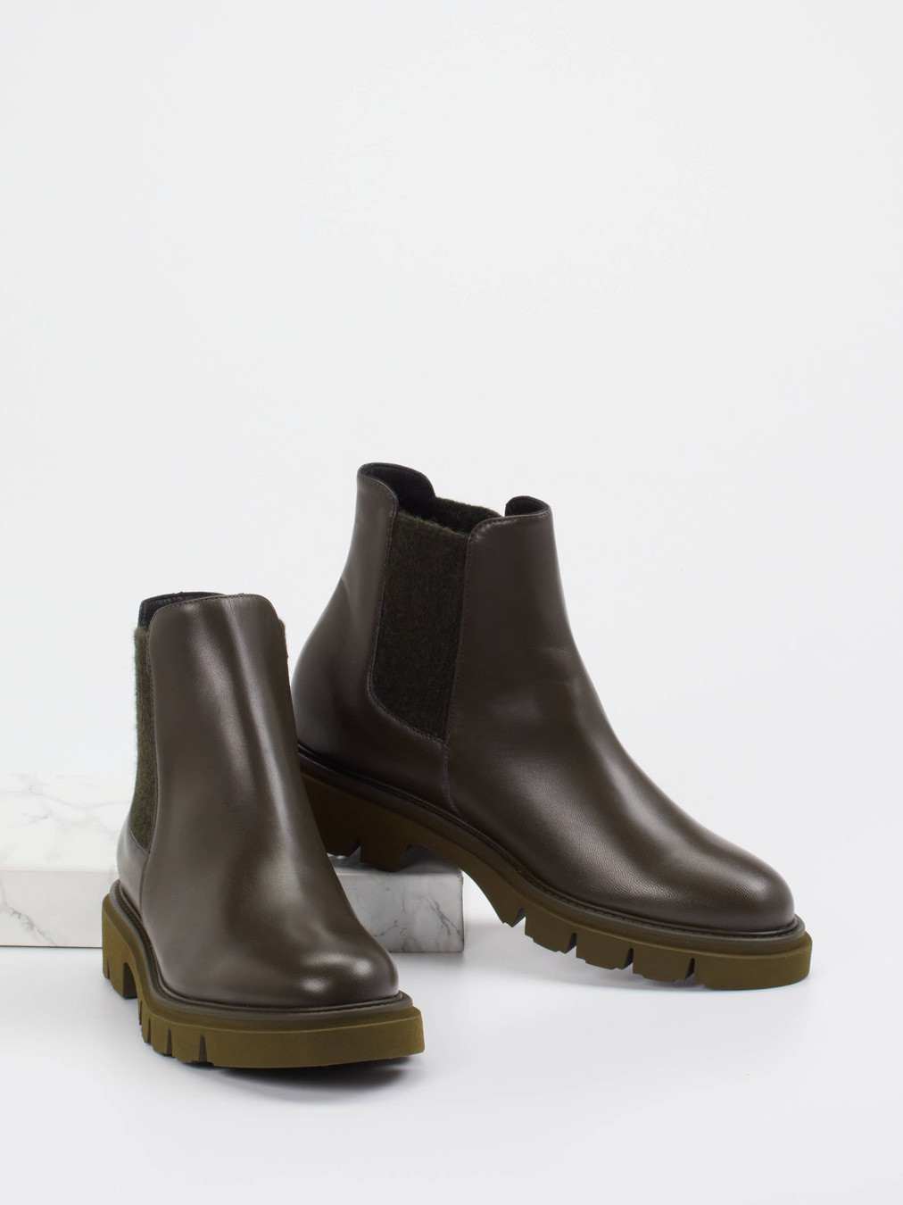 Stiefelette grün 1713629001004