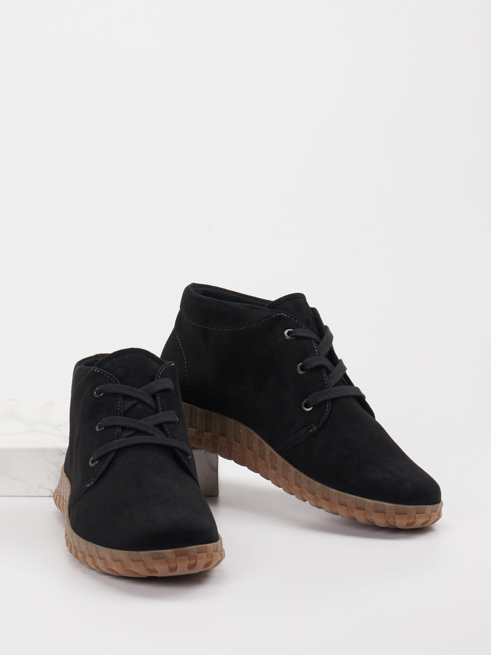 Schnürstiefelette schwarz 2751009038904