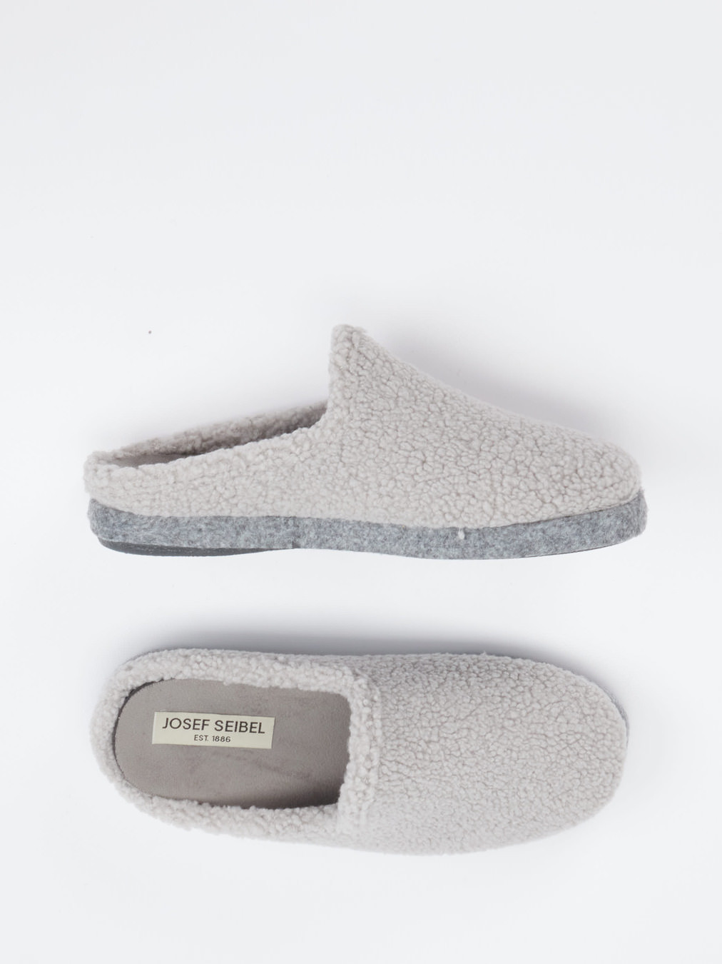 Hausschuh grau 7163459004304