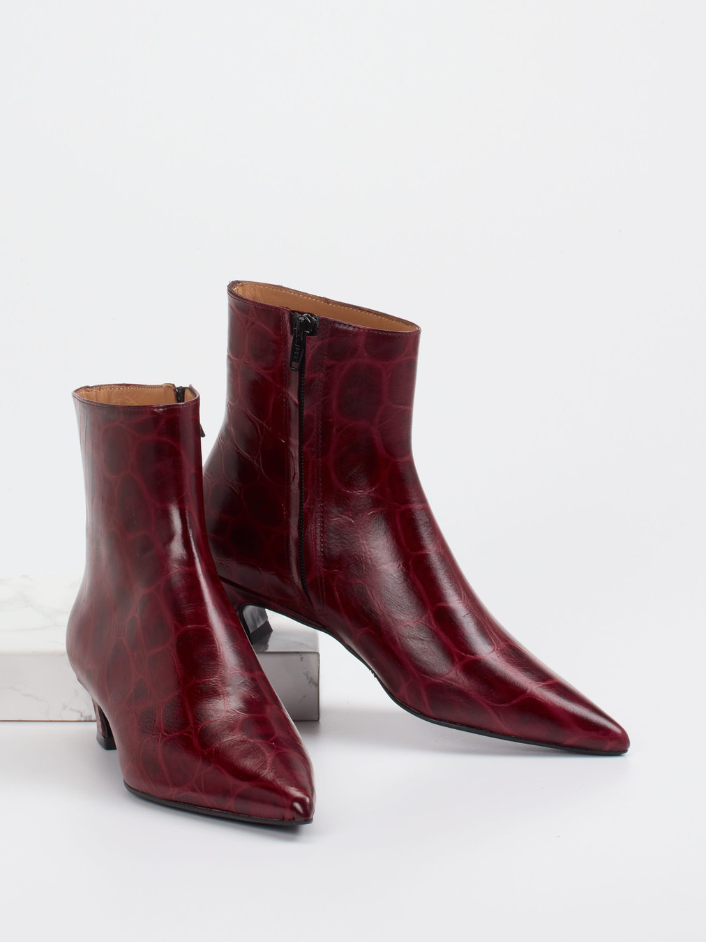 Stiefelette rot 1713559001204