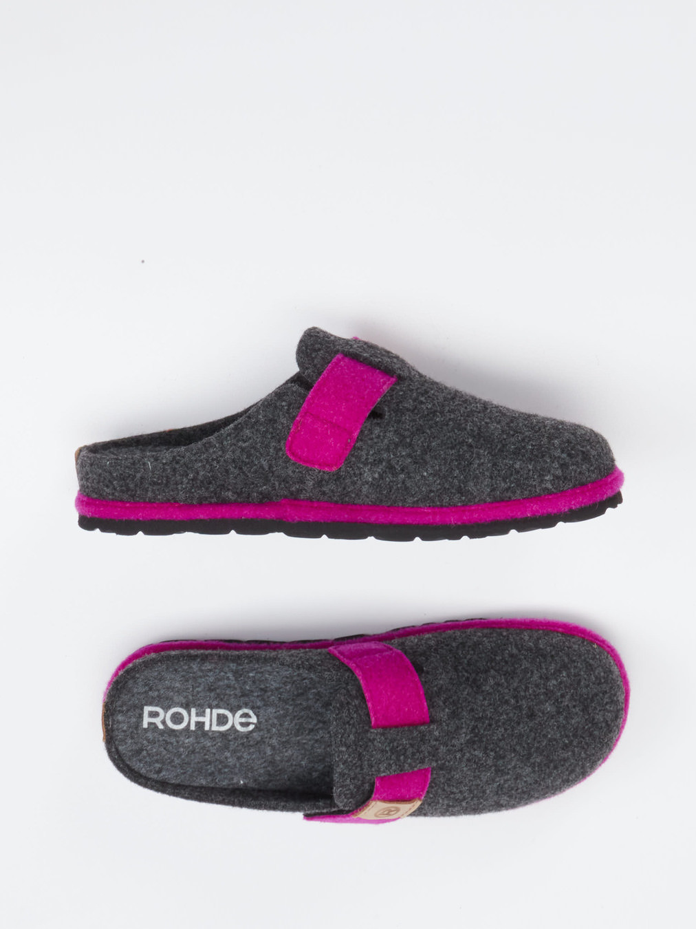 Hausschuh grau 7163405001504