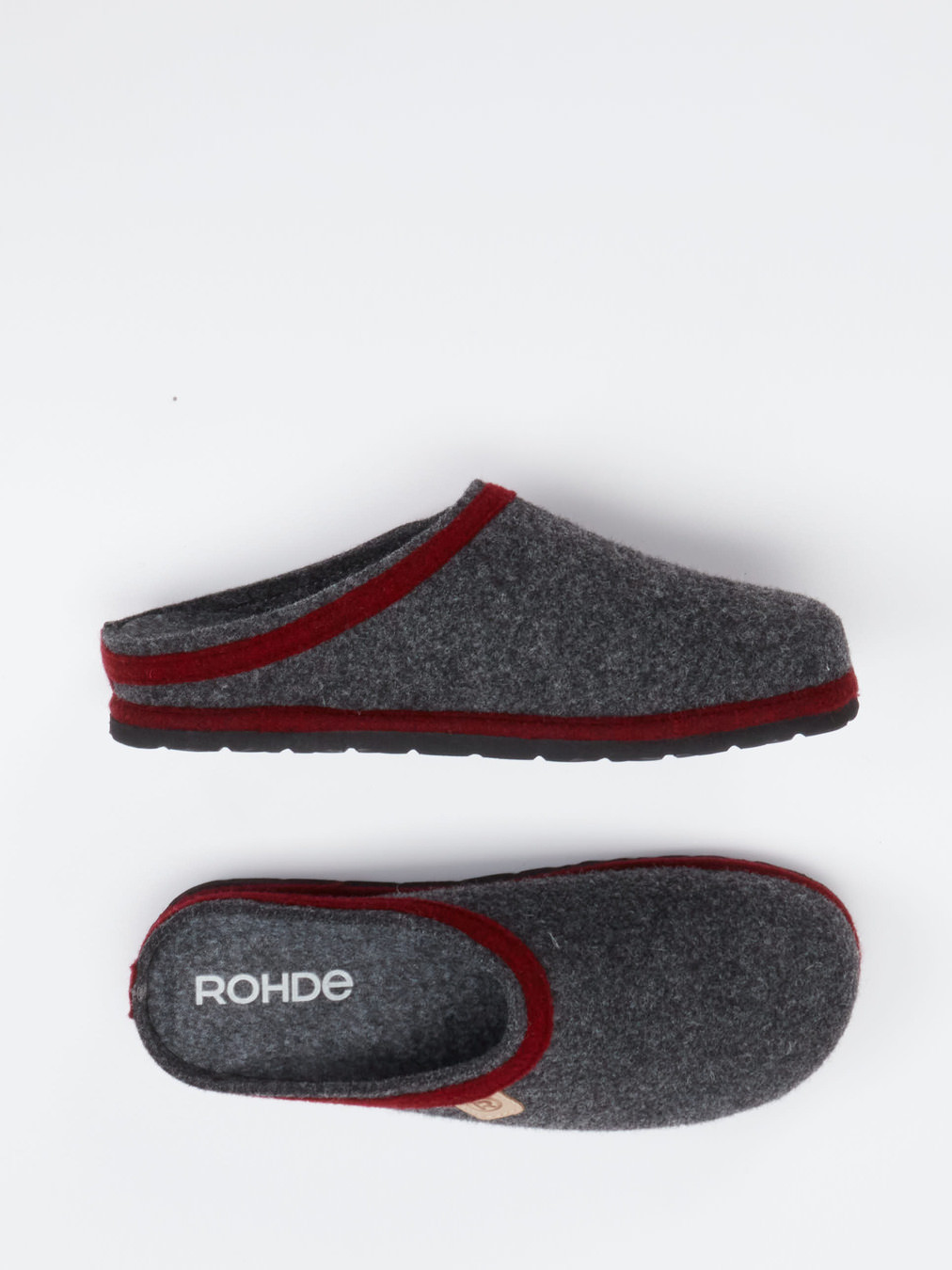 Hausschuh grau 7163405001604