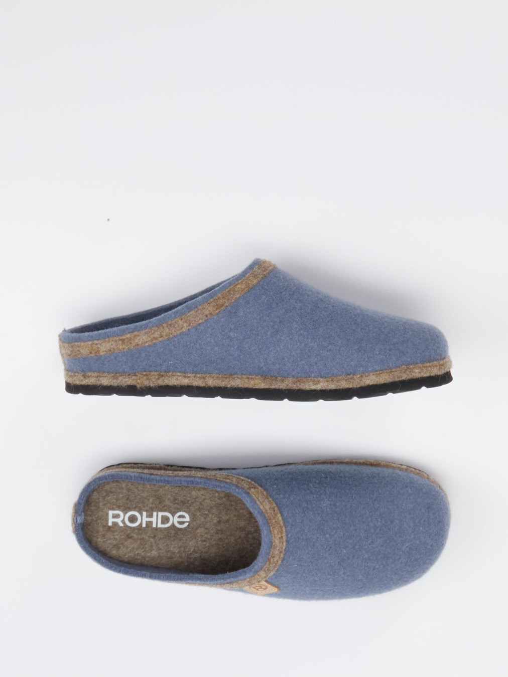 Hausschuh-Pantolette blau 7163153000104