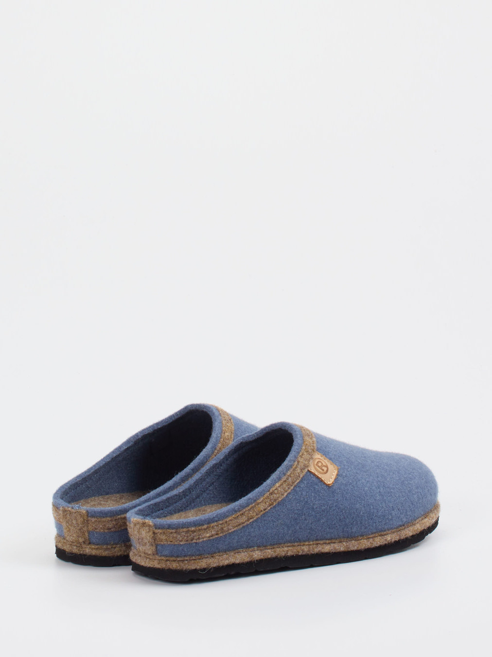 Hausschuh-Pantolette blau 7163153000103