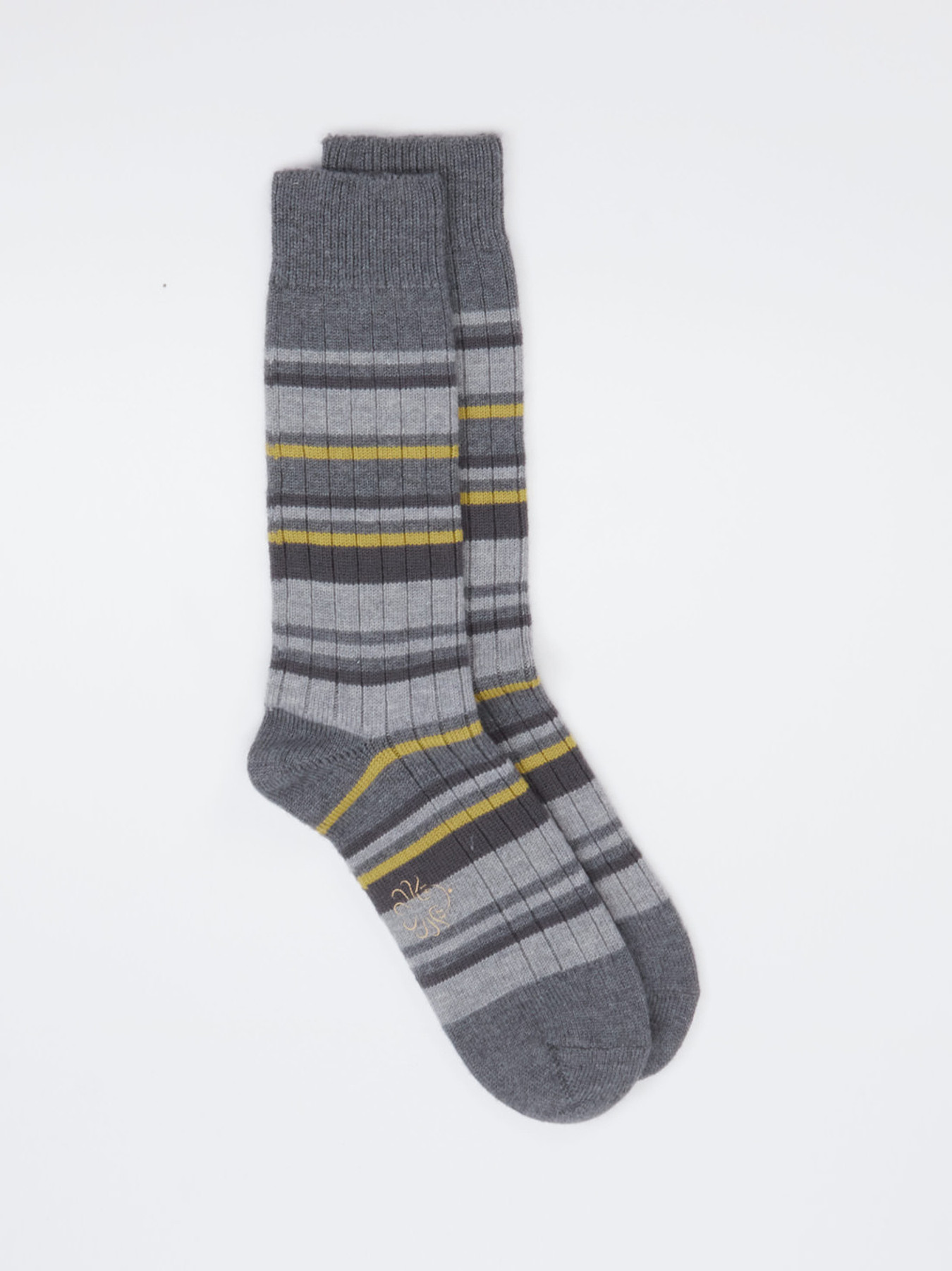 Herrensocken gemustert grau 9491404000806