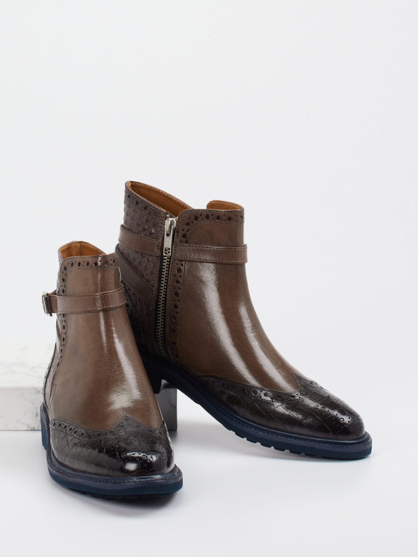 Stiefelette braun 1713221000104