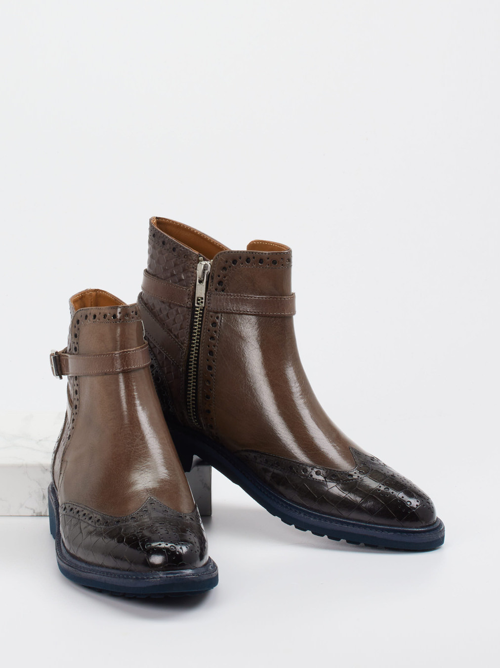 Stiefelette braun 1713221000104