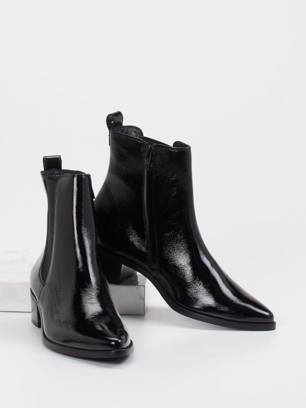 Stiefelette schwarz 1715009021704