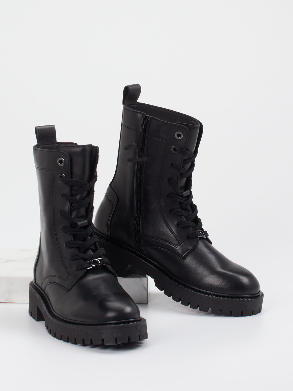 Schnürstiefelette schwarz 1725009010504