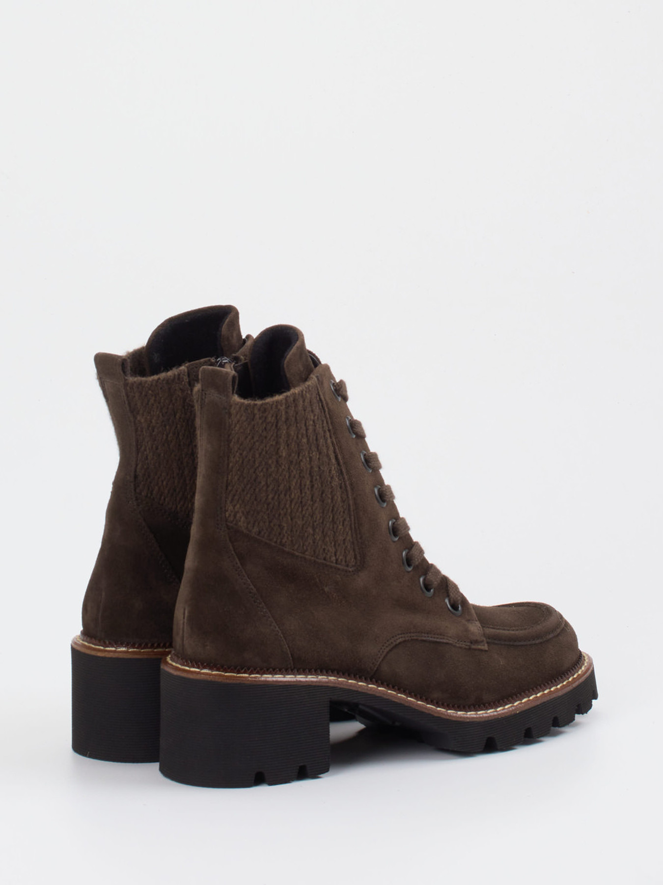 Schnürstiefelette braun 1727209000103