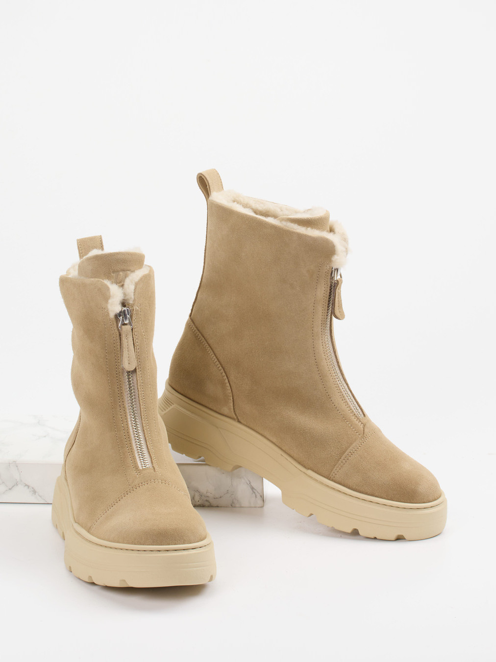 Stiefelette beige 1735329000104