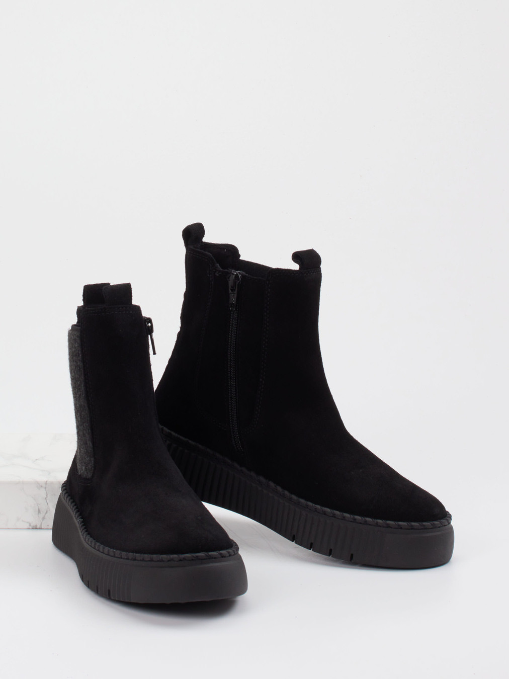 Stiefelette schwarz 1713009038404