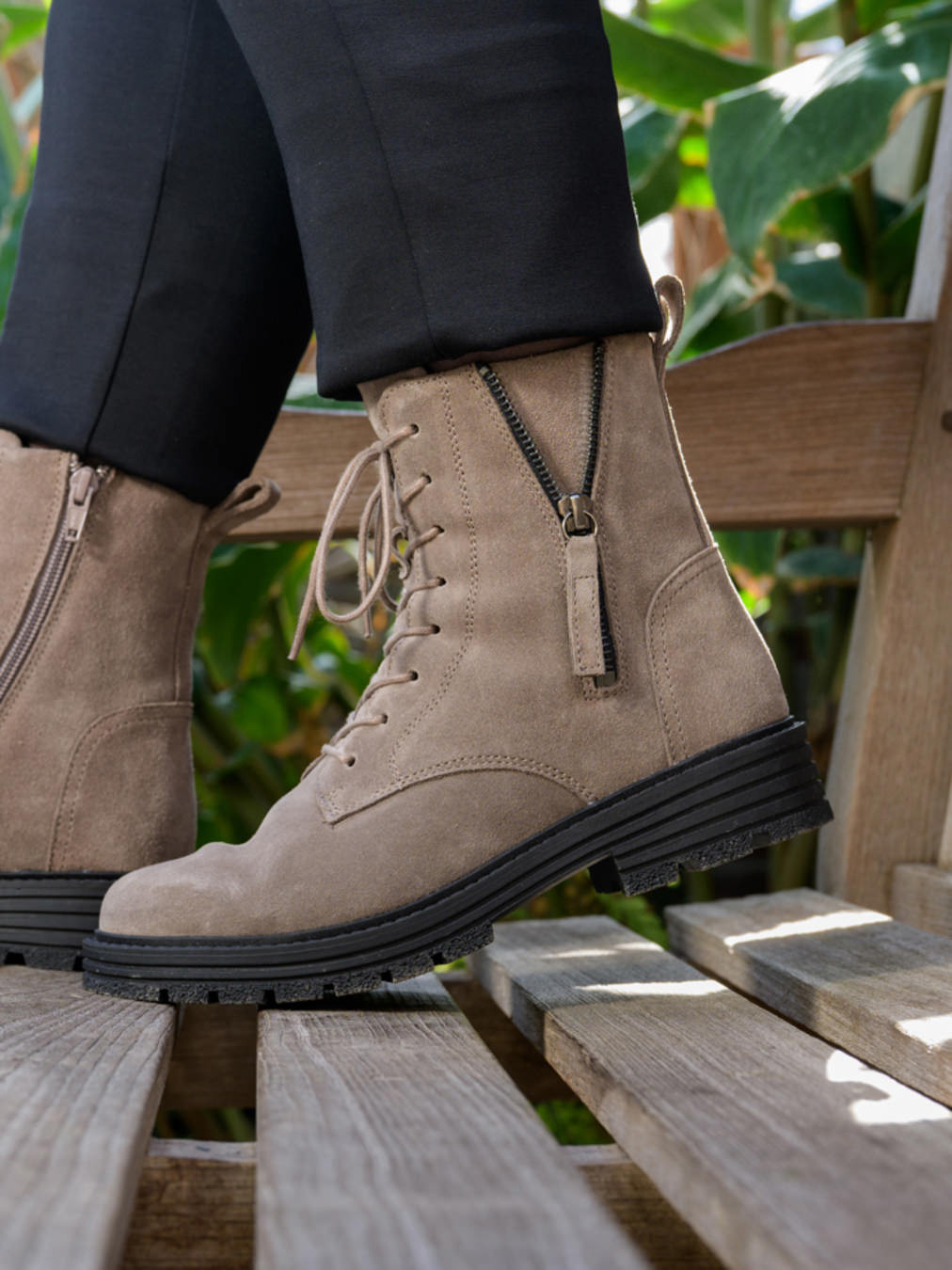 Schnürstiefelette braun 2751249006302