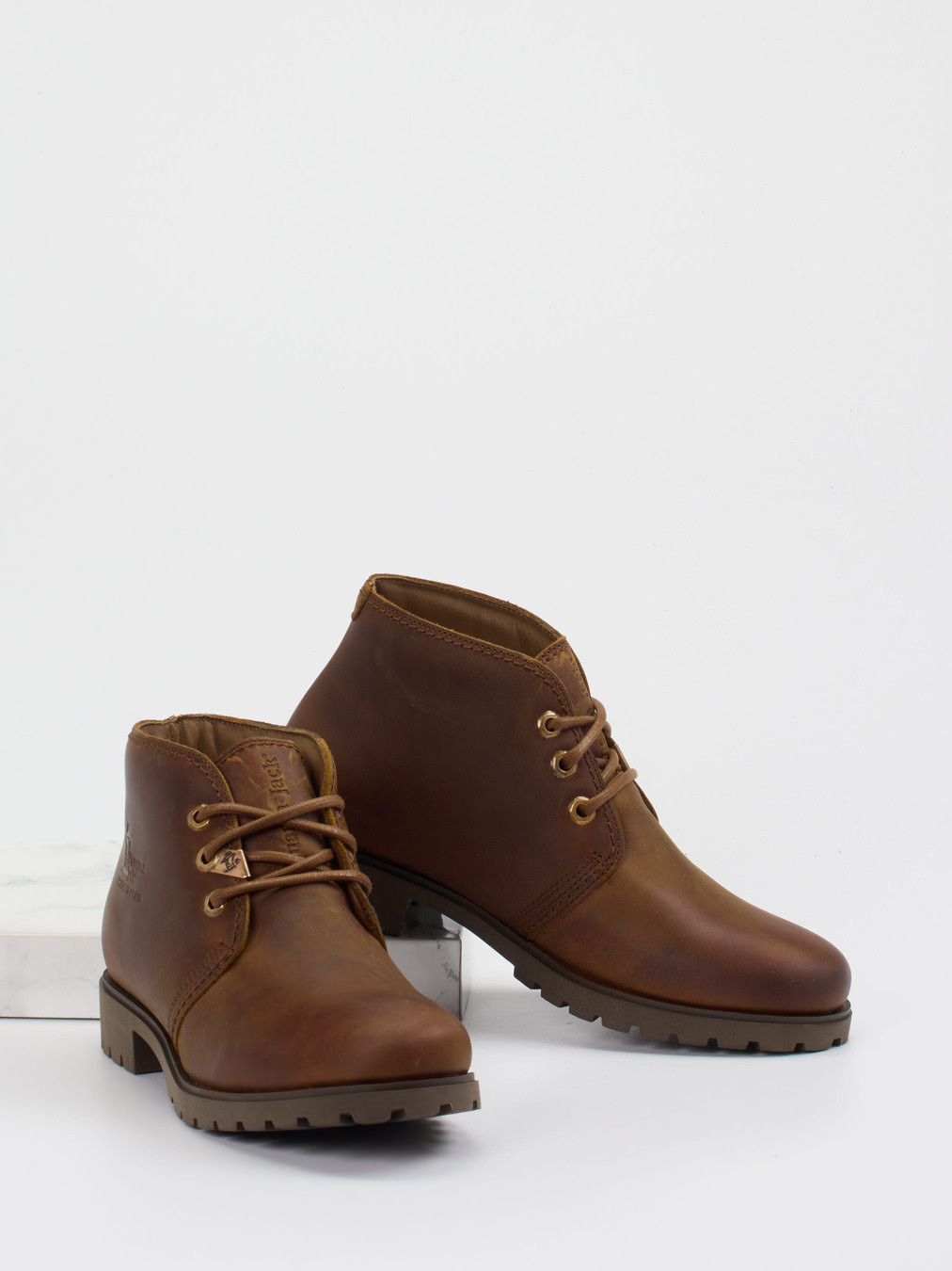 Schnürstiefelette braun 1703229000804