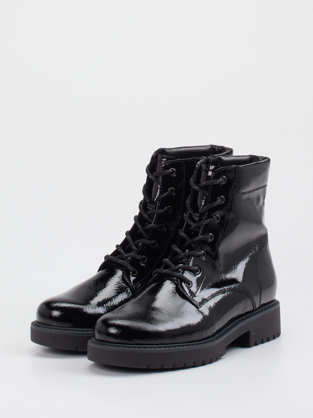 Schnürstiefelette schwarz 2751009038302