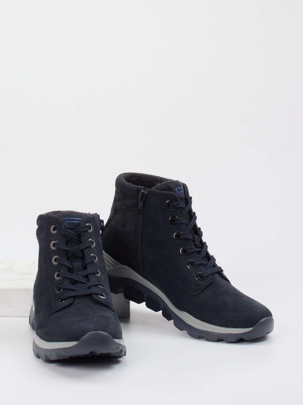 Schnürstiefelette blau 2751109013004